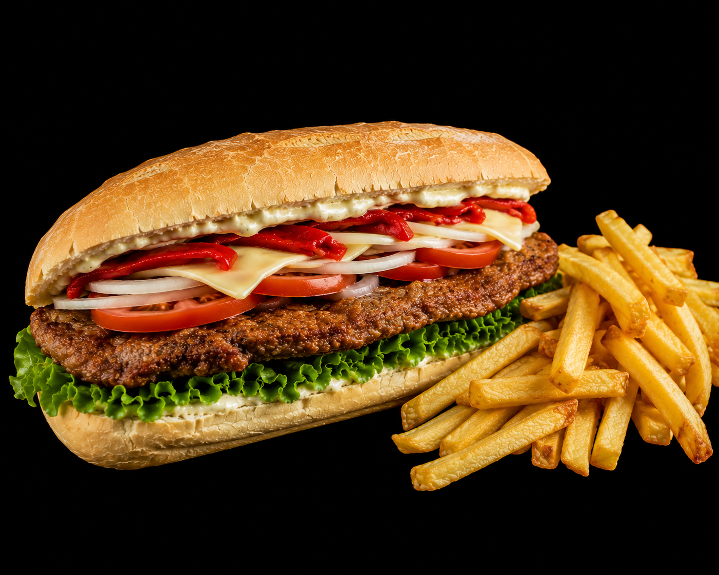 Sandwich de mila carne completo