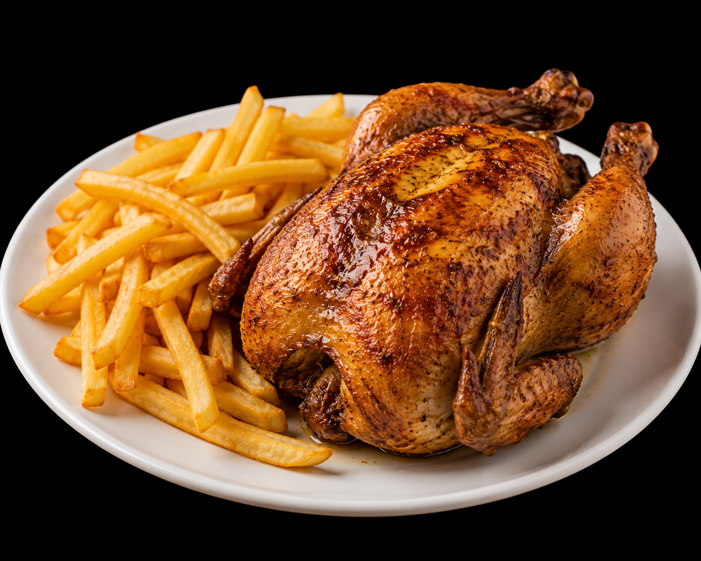 Pollo grande + frita